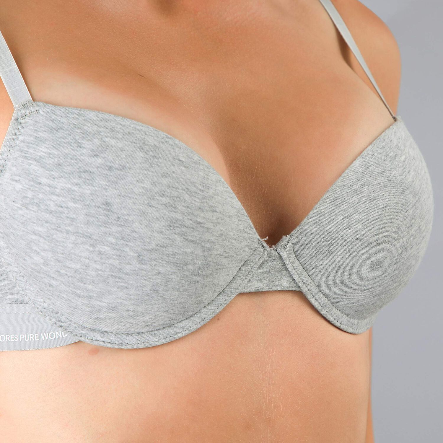 Sosten Balconet Push Up Flores Mujer 25284-54 image number 2.0